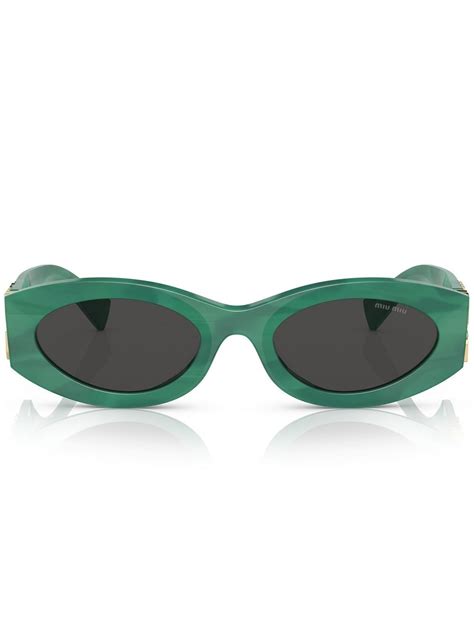 miu miu purple green sun glasses|Miu Miu sunglasses sale.